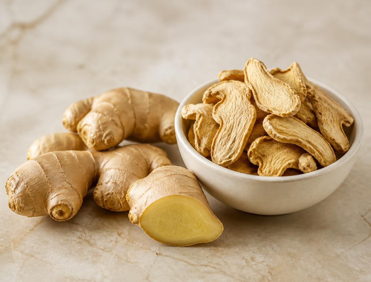Ginger for export from India